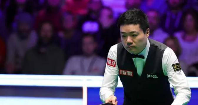 在与奥沙利, 丁俊晖发挥